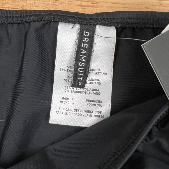 Dreamsuit Women's Black Slimming Control Swim Bikini Skirt - Size 16 - NWT - Picture 2 of 8